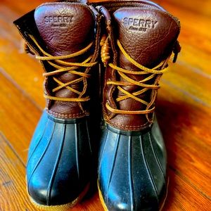 Sperry duck boots rain boots